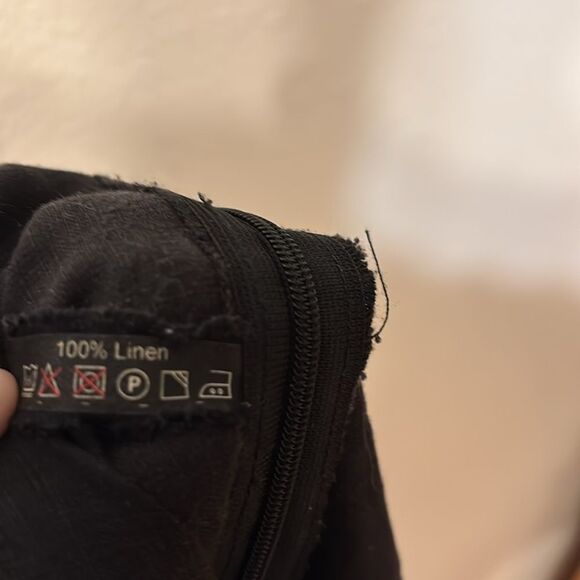 Biasa Linen Split Leg Pants Small - Picture 4 of 8